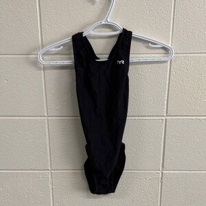 TYR Kids Classic Black One Piece Swimsuit